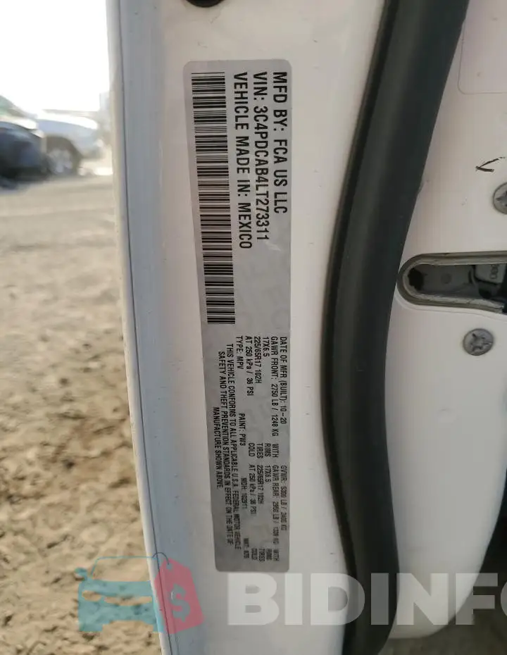 3C4PDCAB4LT273311 Photo# 13