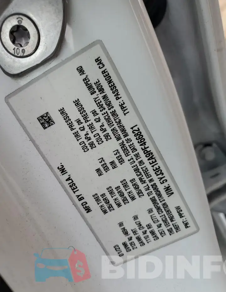 5YJ3E1EA9PF466821 Photo# 13
