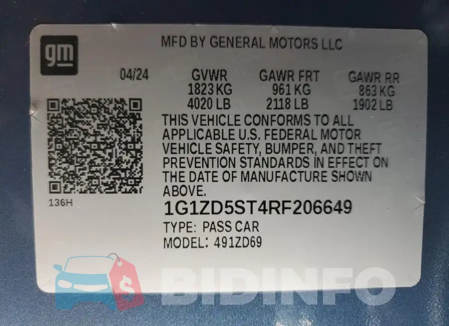 1G1ZD5ST4RF206649 Photo# 12