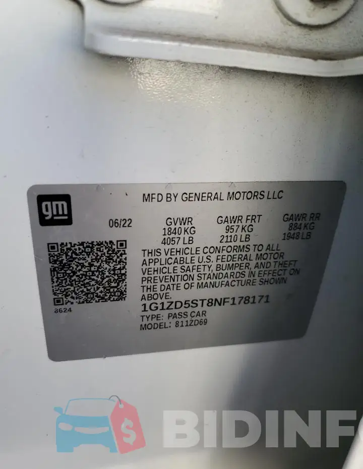 1G1ZD5ST8NF178171 Photo# 13