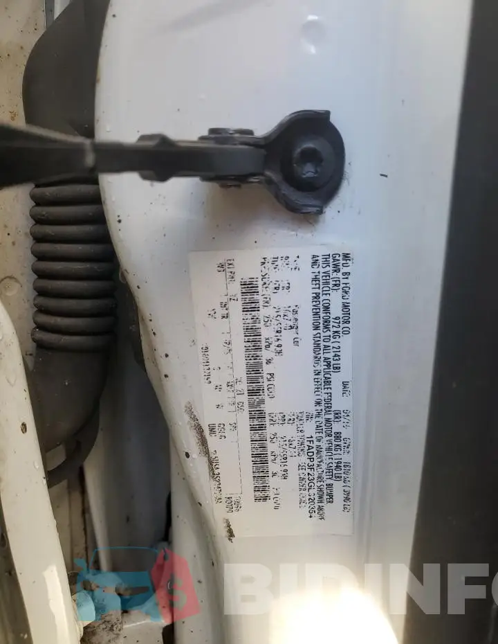 1FADP3F23GL320354 Photo# 12