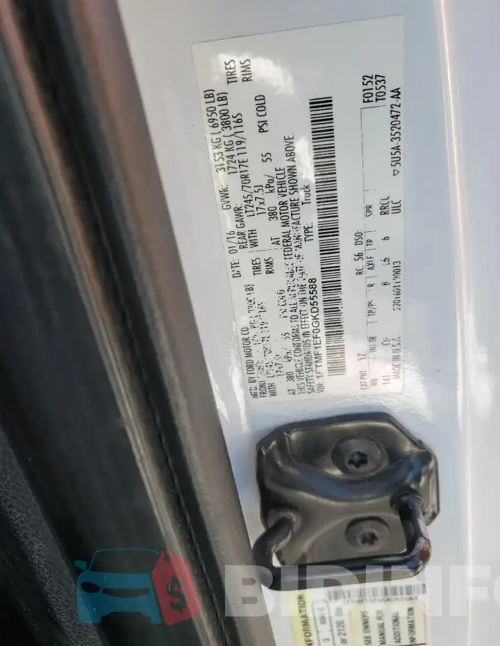 1FTMF1EF0GKD55588 Photo# 12