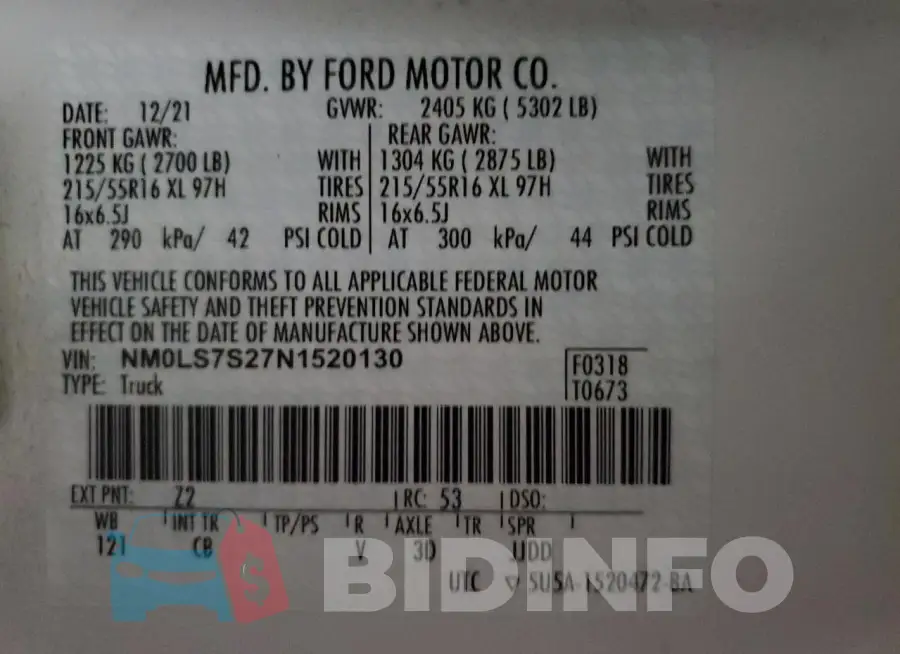 NM0LS7S27N1520130 Photo# 13