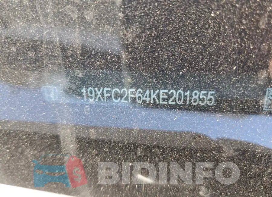 19XFC2F64KE201855 Photo# 12