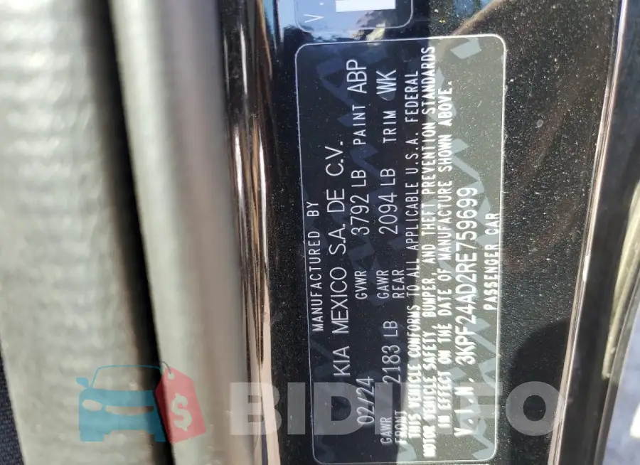 3KPF24AD2RE759699 Photo# 12
