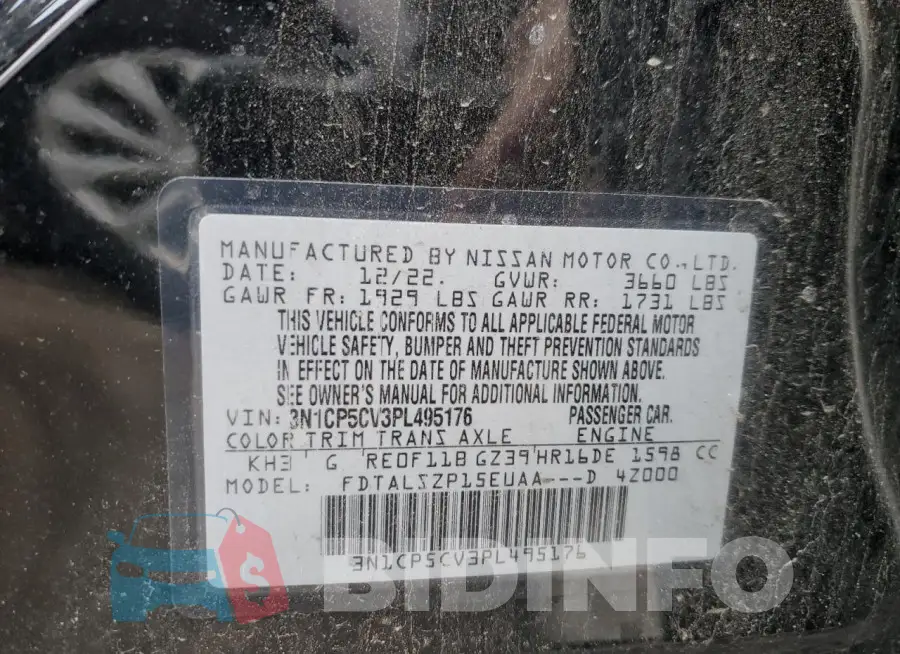 3N1CP5CV3PL495176 Photo# 13