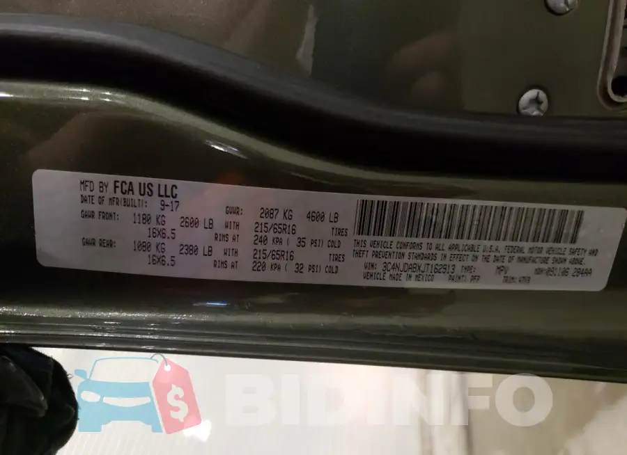 3C4NJDABXJT162913 Photo# 13