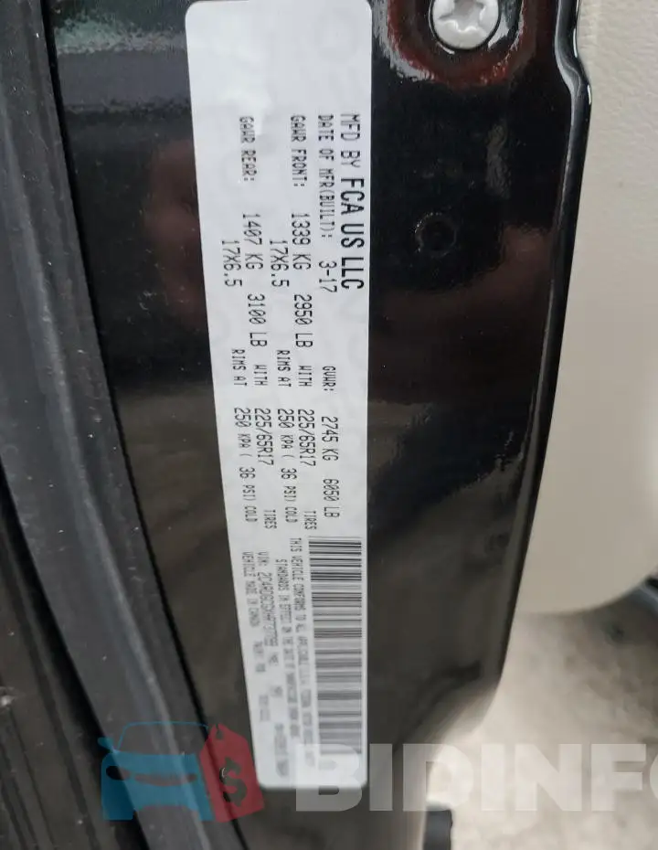 2C4RDGCGXHR737799 Photo# 13
