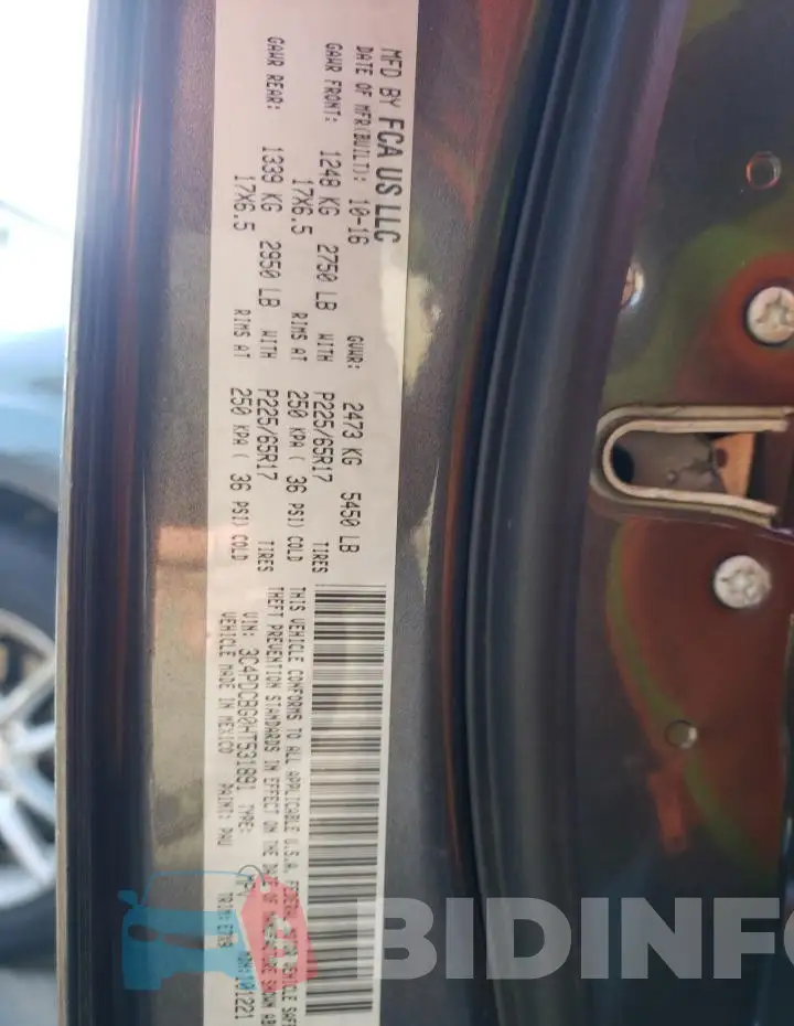 3C4PDCBG0HT531891 Photo# 13