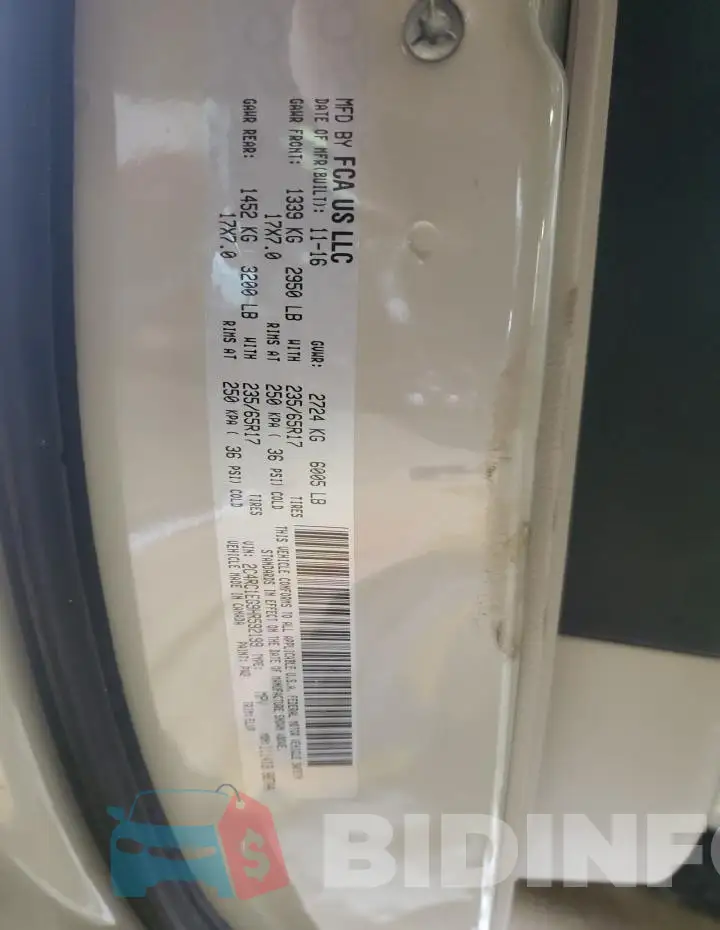 2C4RC1EG9HR592199 Photo# 13