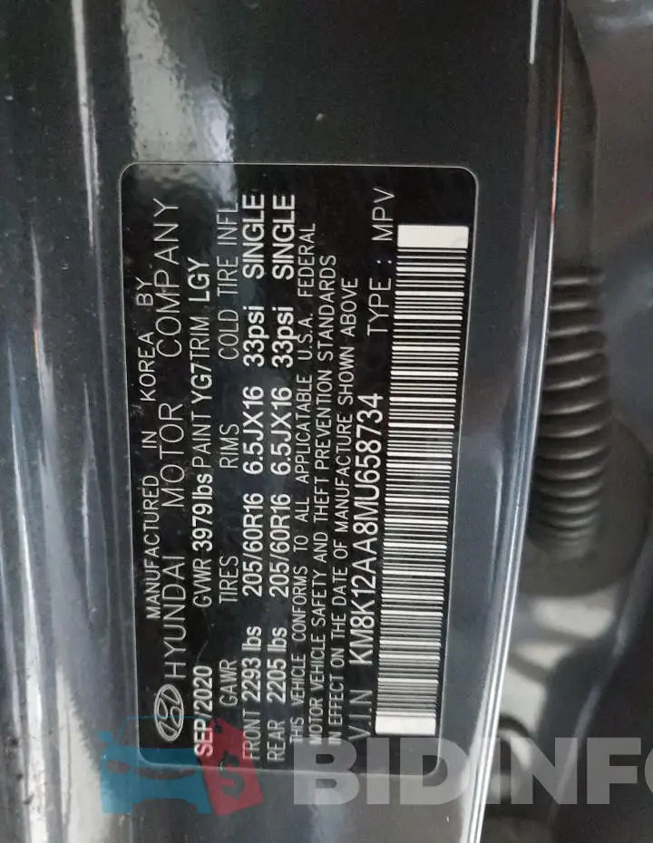 KM8K12AA8MU658734 Photo# 13