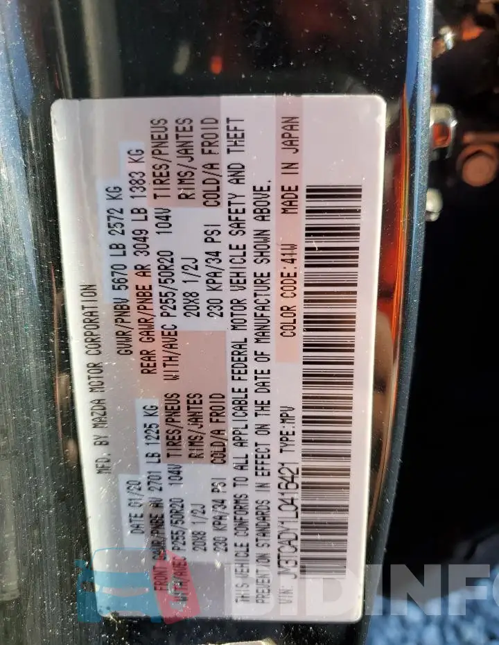 JM3TCADY1L0416421 Photo# 13