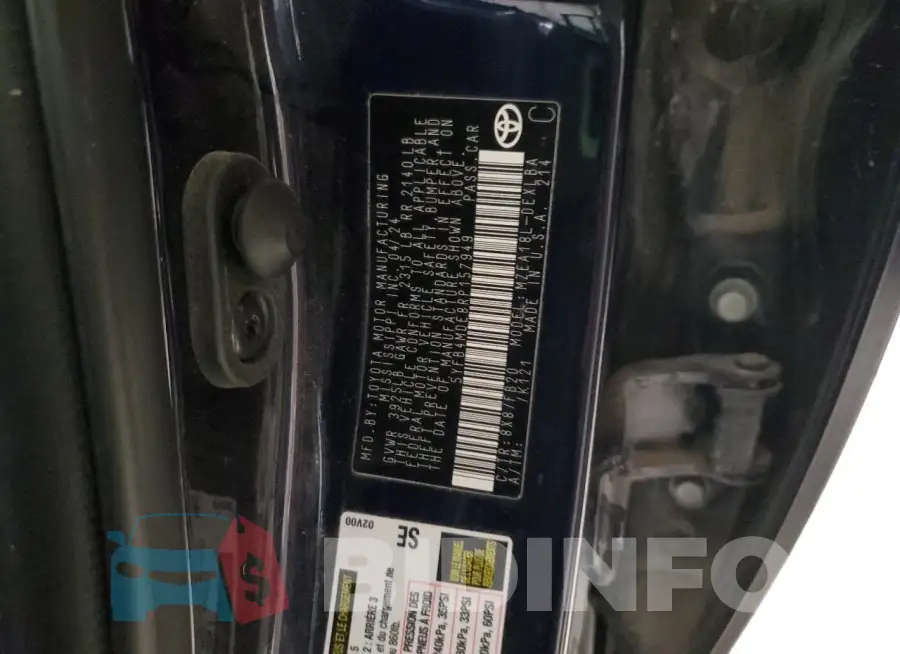 5YFB4MDE8RP157949 Photo# 12