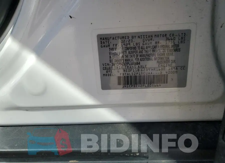 3N1CP5CV2PL505664 Photo# 13