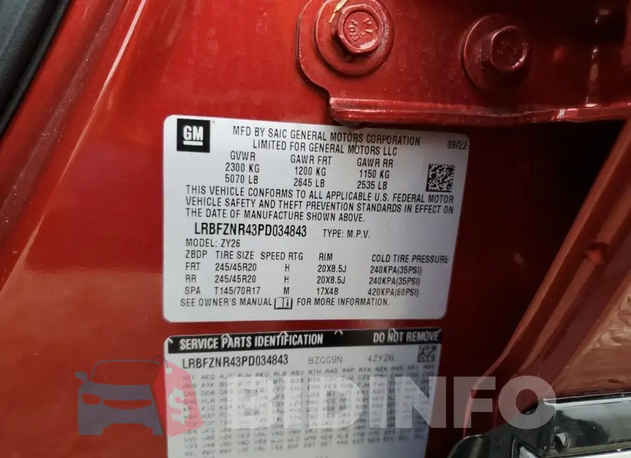 LRBFZNR43PD034843 Photo# 14