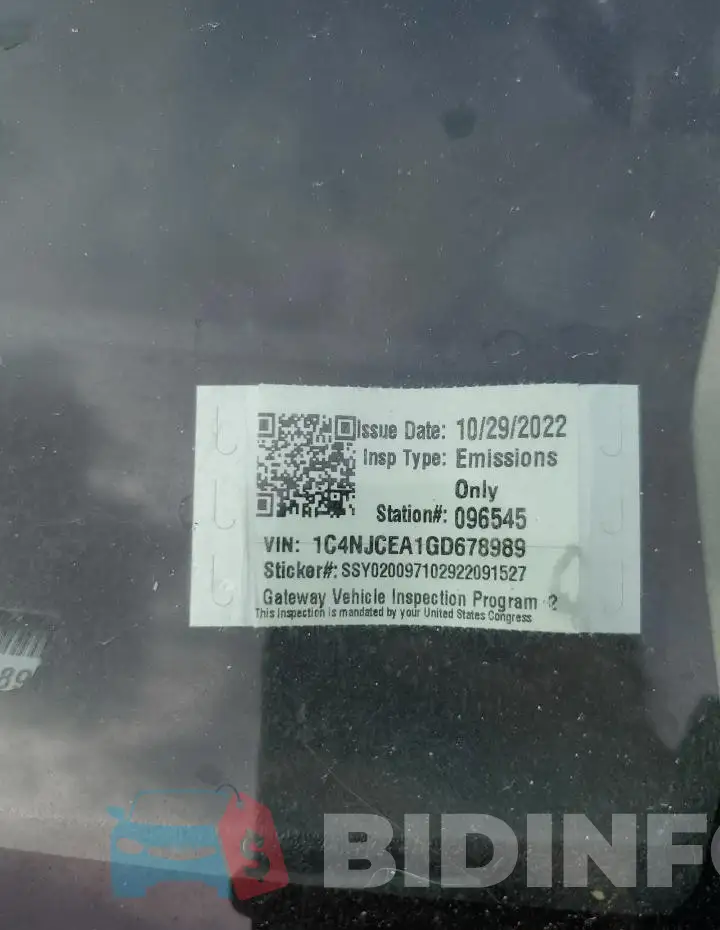 1C4NJCEA1GD678989 Photo# 13