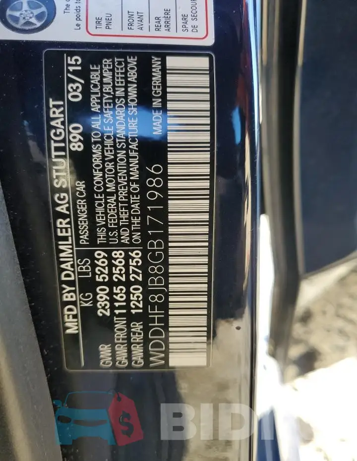 WDDHF8JB8GB171986 Photo# 12