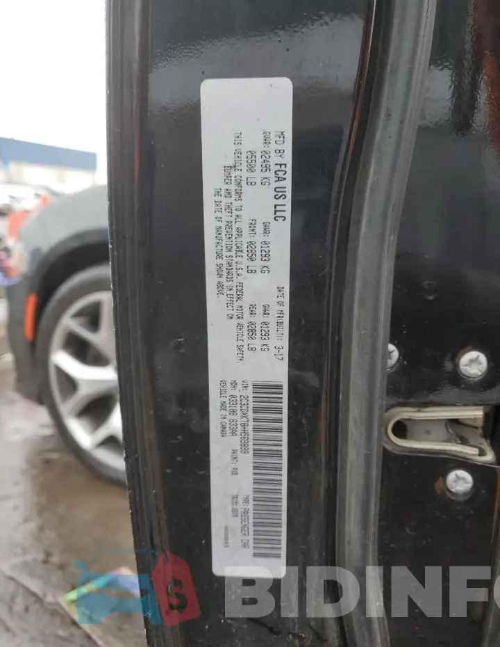 2C3CDXKT8HH569899 Photo# 12