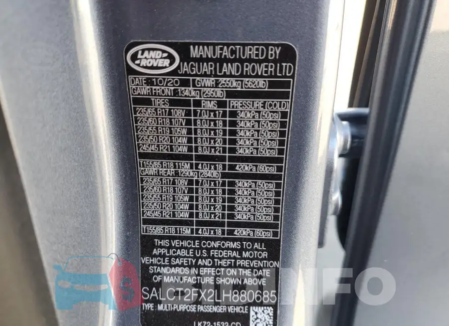 SALCT2FX2LH880685 Photo# 13