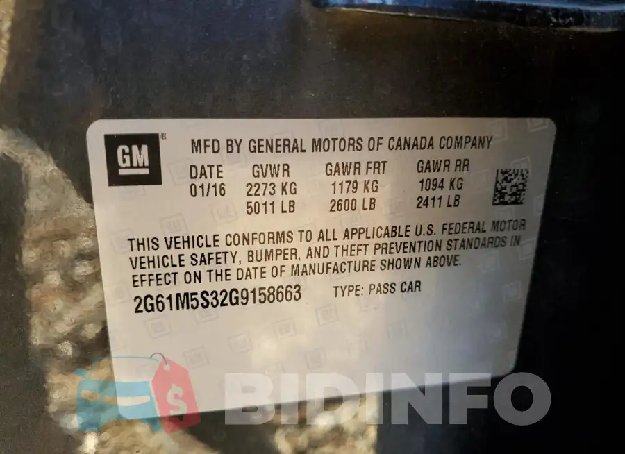 2G61M5S32G9158663 Photo# 12
