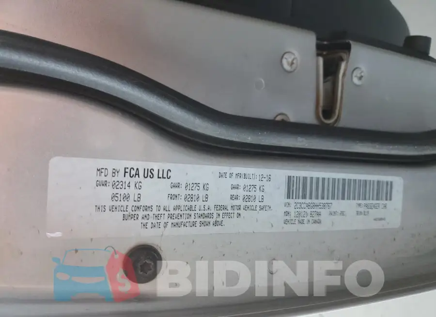2C3CCABG8HH538767 Photo# 12