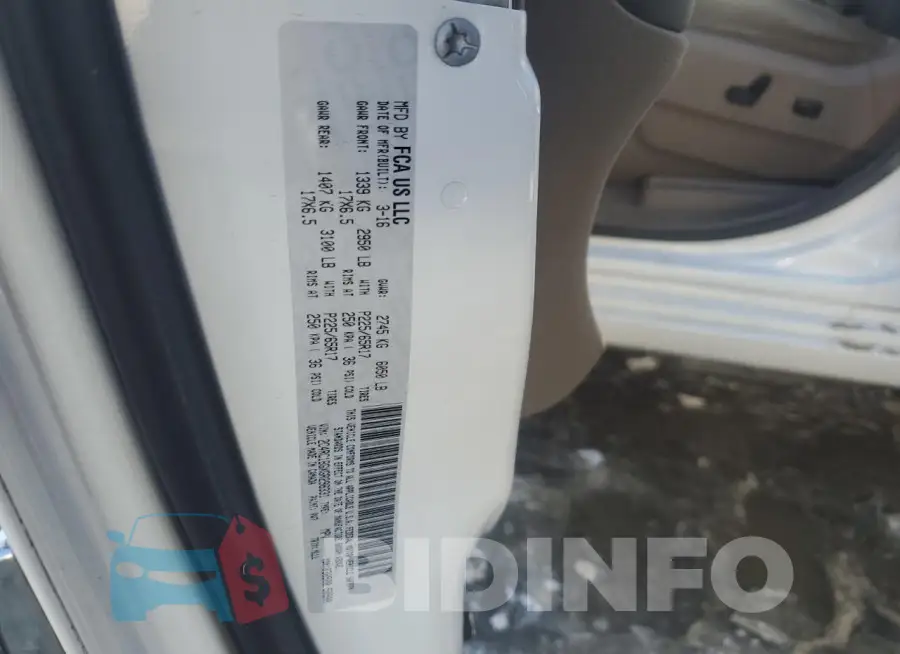 2C4RC1BGXGR298331 Photo# 13