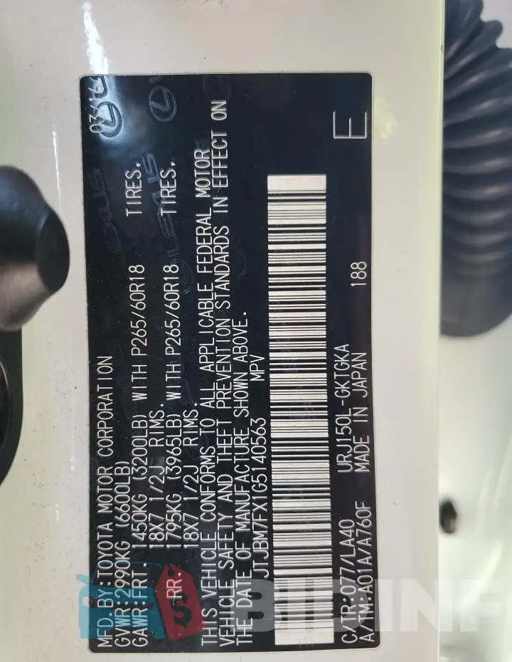 JTJBM7FX1G5140563 Photo# 13