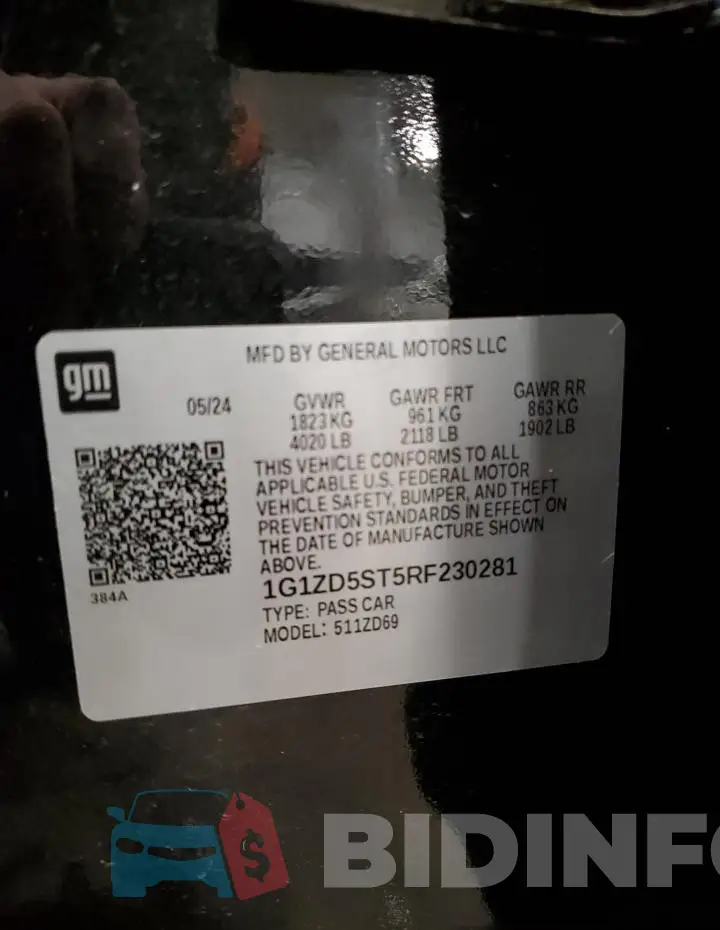 1G1ZD5ST5RF230281 Photo# 12