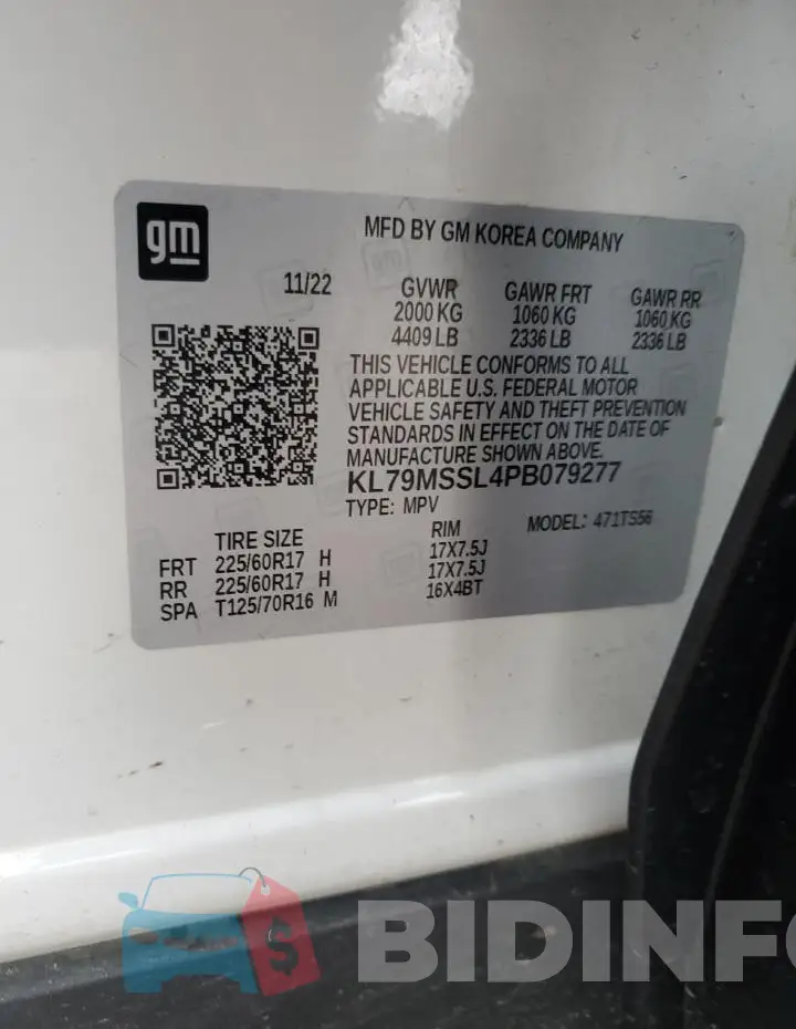 KL79MSSL4PB079277 Photo# 13