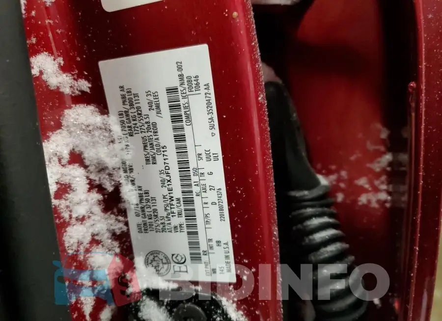 1FTFW1E1XJFD71715 Photo# 12