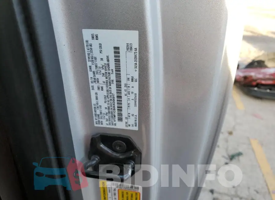 1FTMF1CB0KKD06917 Photo# 12