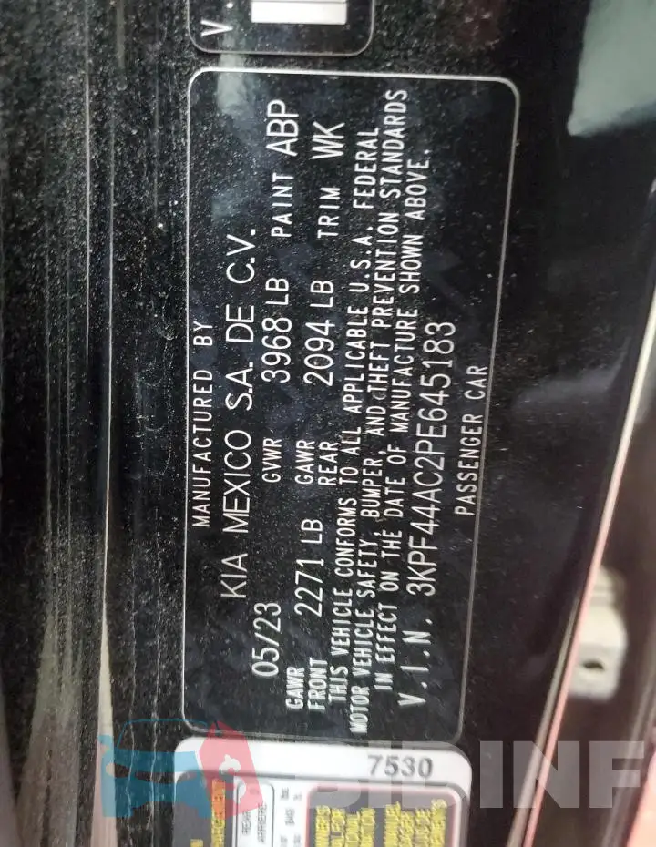 3KPF44AC2PE645183 Photo# 12