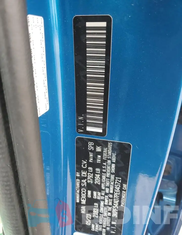 3KPF54AD7PE645721 Photo# 13