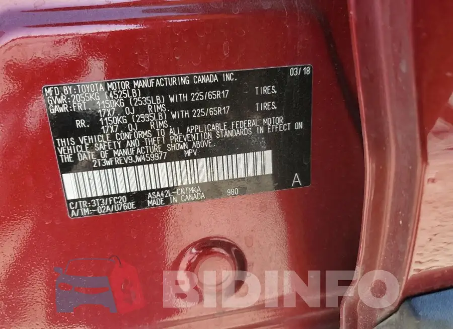 2T3WFREV9JW459977 Photo# 13