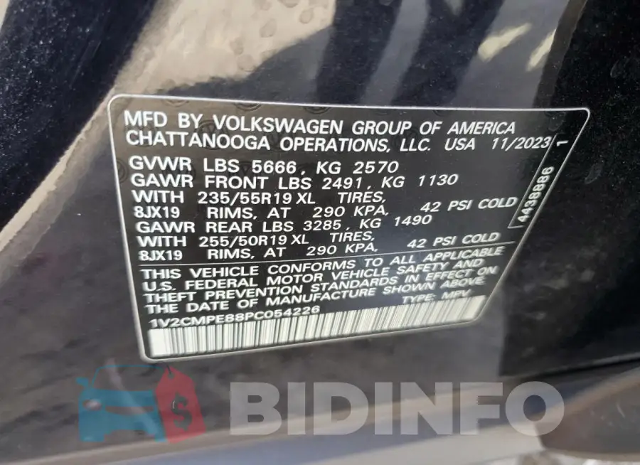 1V2CMPE88PC054226 Photo# 14