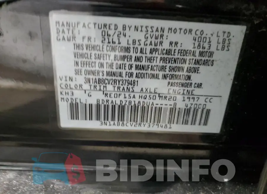 3N1AB8CV2RY379481 Photo# 13