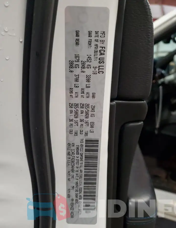 1C4RJFAG9KC540404 Photo# 14