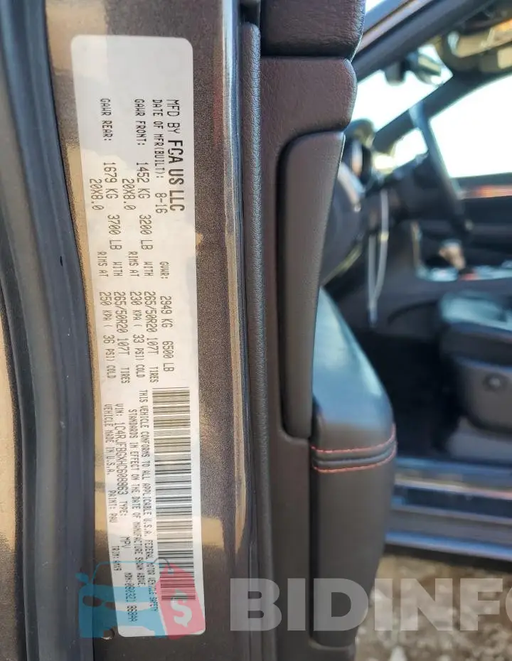 1C4RJFBGXHC608863 Photo# 13