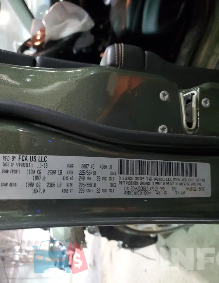3C4NJDCB2LT147113 Photo# 13