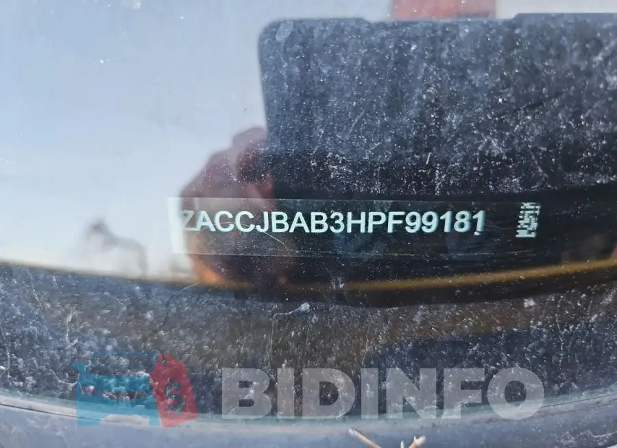 ZACCJBAB3HPF99181 Photo# 10