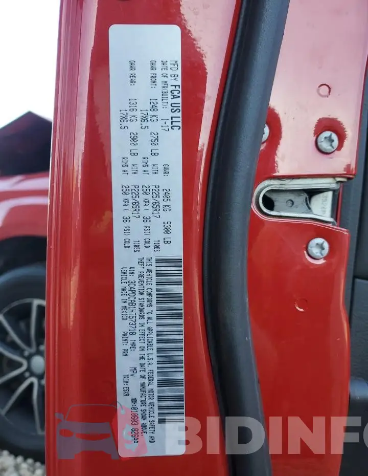3C4PDCAB1HT573718 Photo# 14