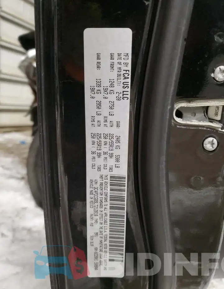 3C4PDCGB9LT212818 Photo# 14