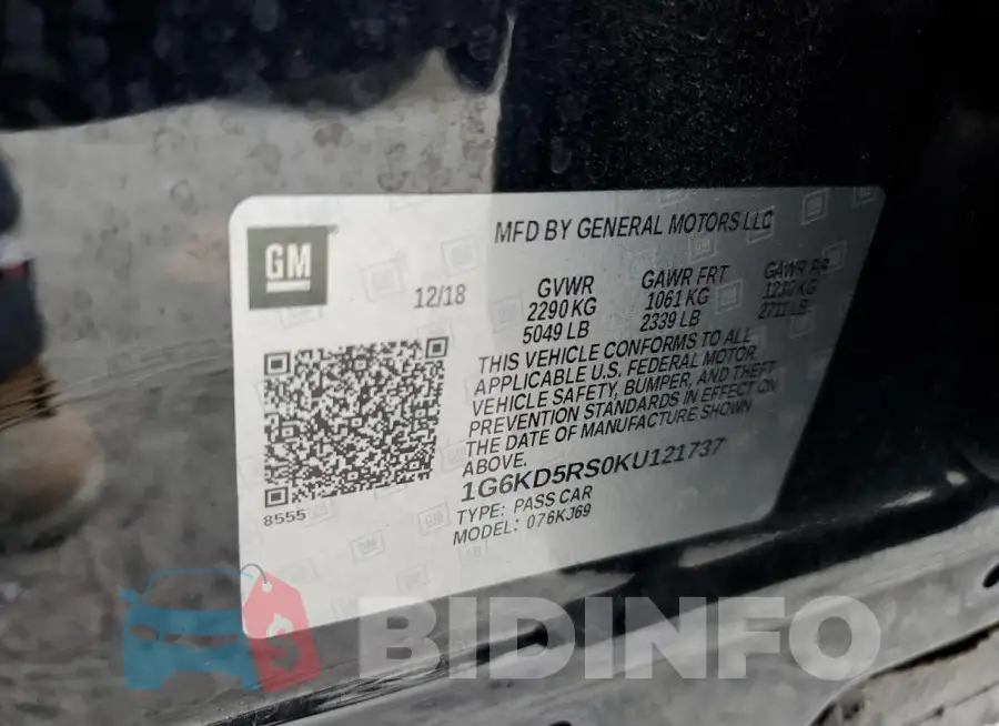 1G6KD5RS0KU121737 Photo# 13