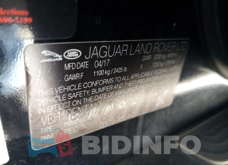 SAJAJ4FN2JCP18422 Photo# 12