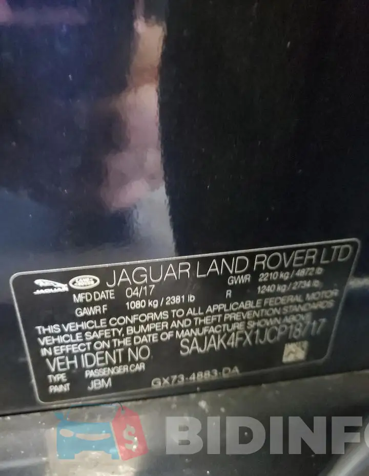 SAJAK4FX1JCP18717 Photo# 12