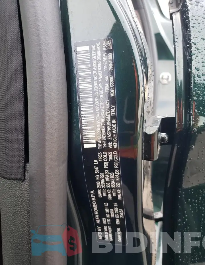 ZASPAKBN6M7D14921 Photo# 13