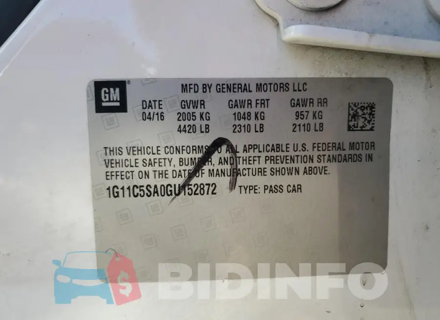 1G11C5SA0GU152872 Photo# 12
