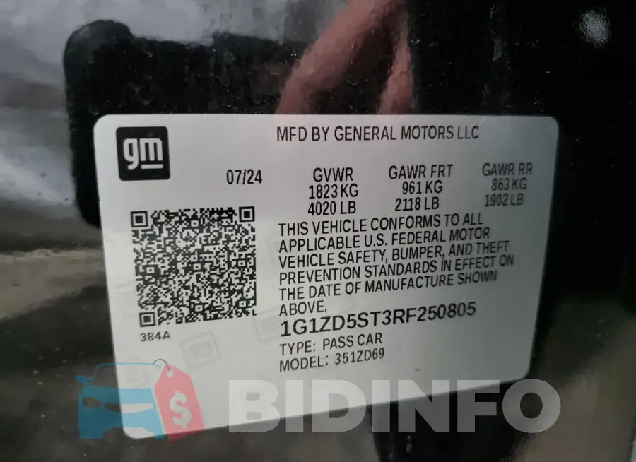 1G1ZD5ST3RF250805 Photo# 13
