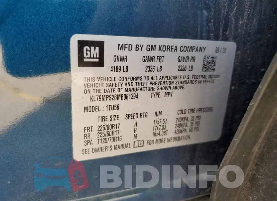 KL79MPS26MB061394 Photo# 13