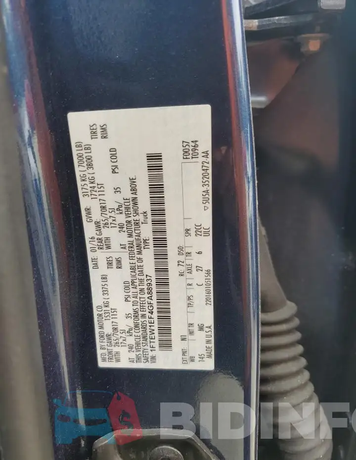 1FTEW1EF4GFA88937 Photo# 12